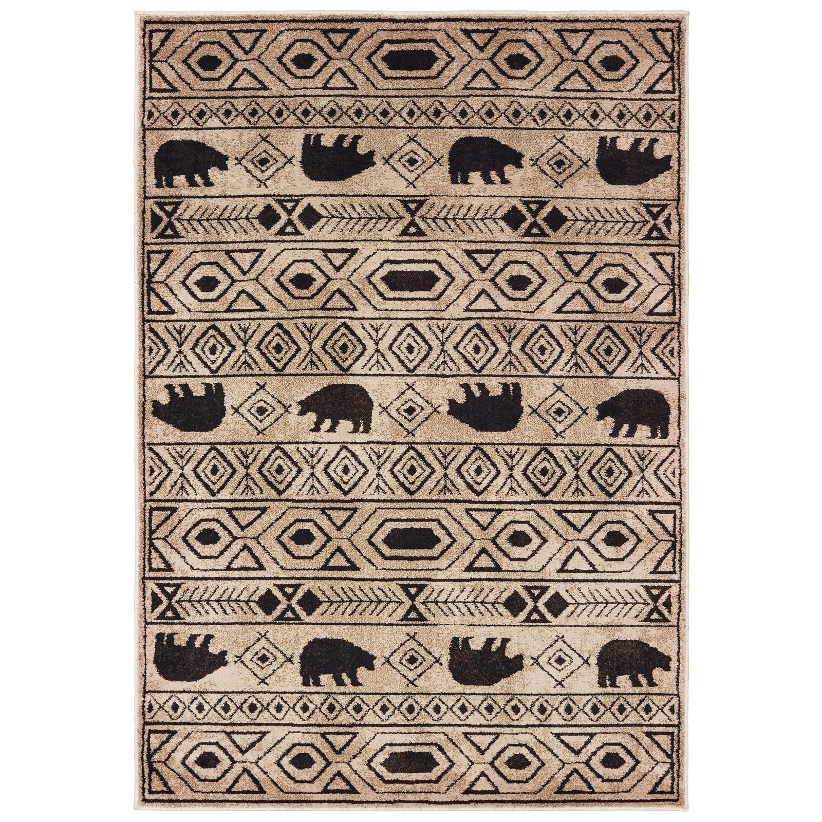 Tahoe 9651a Ivory Area Rug (7'10" X 10')