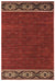 Tahoe 9652c Red Area Rug (7'10" X 10')