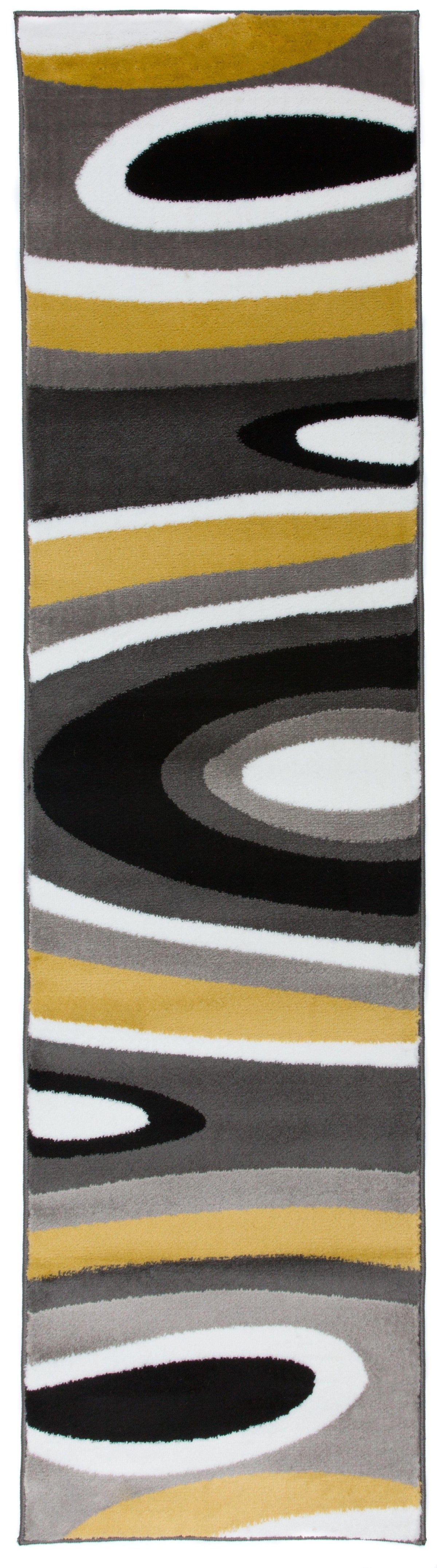 Alpine 110 Yellow Area Rug-Area Rug-World Rug Gallery-2&#39; x 7&#39;2&quot;-The Rug Truck