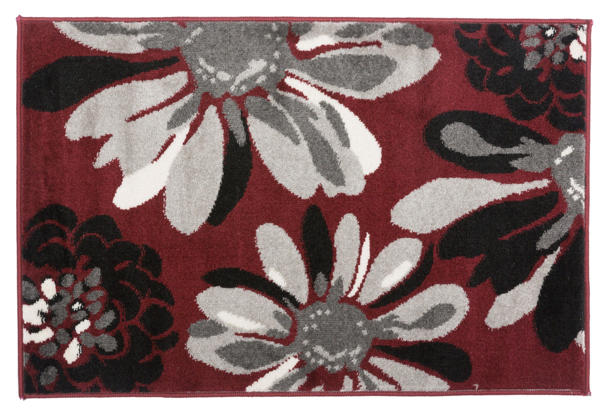 Toscana 374 Red Area Rug-Area Rug-World Rug Gallery-2&#39; x 3&#39;-The Rug Truck