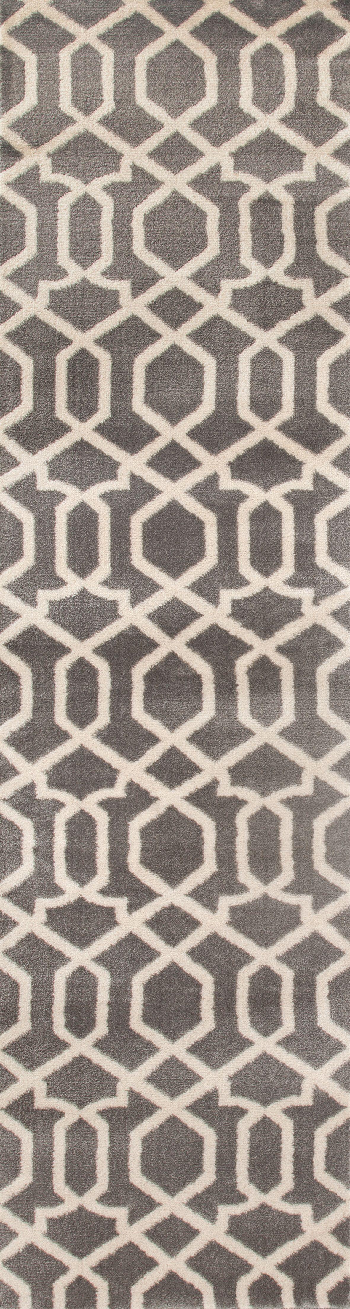 Toscana 304 Gray Area Rug-Area Rug-World Rug Gallery-2&#39; x 7&#39;2&quot;-The Rug Truck